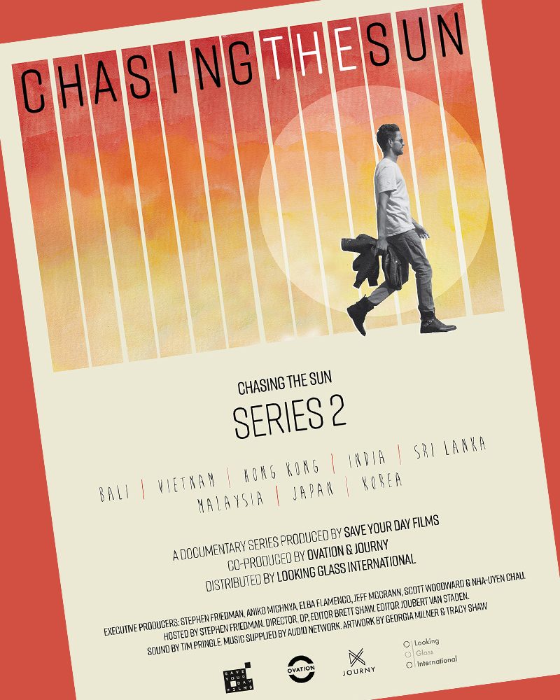 Chasing the Sun, series two, poster