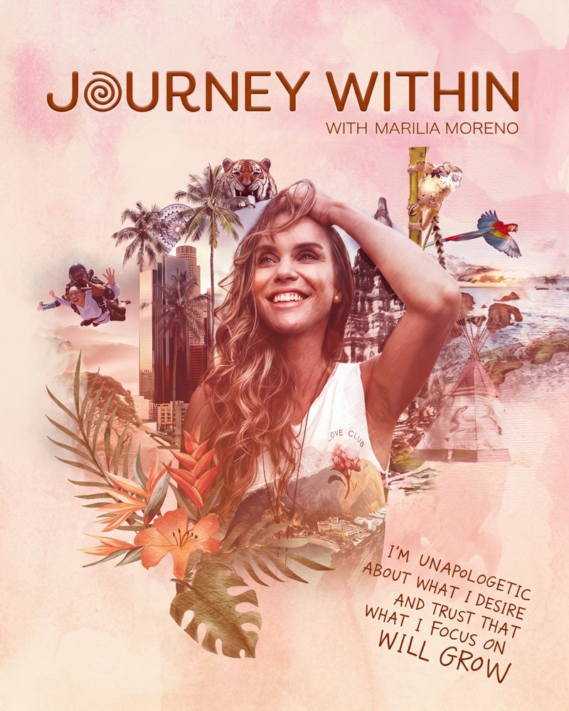 Journey Within with Marilia Moreno, key art